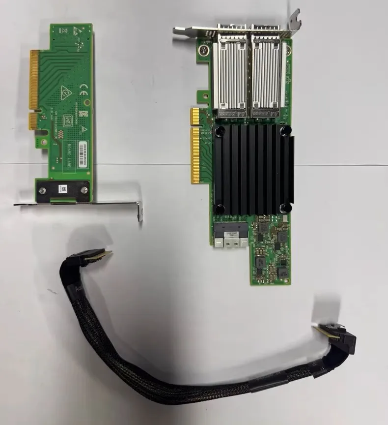 Mellanox MCX556M-ECAT-S25 ConnectX-5 VPI 100GbE PCIe Network Interface Card with Dual Port SFP28 for Server Applications