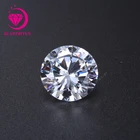 Cubic Zirconia White Round Brilliant Cut Cubic Zirconia Gemstone