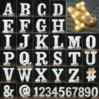 Alphabet Custom Wholesale Gold Luminous 26 English Led Letter Night Light Alphabet Letter For Birthday With Lights