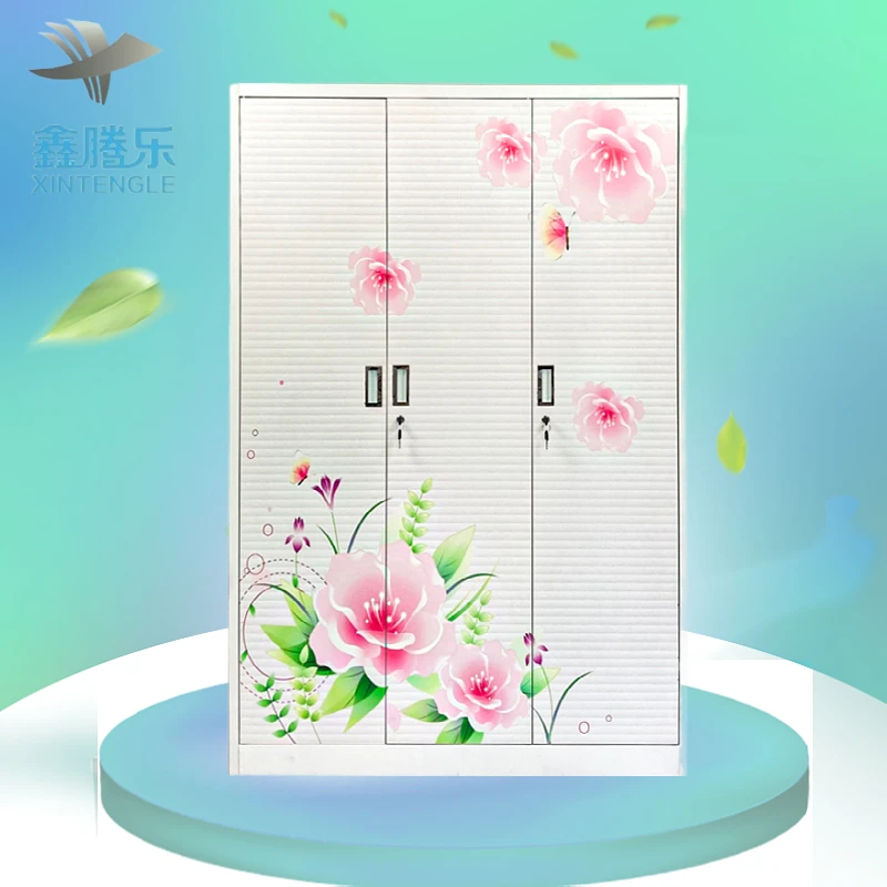 custom cheap price closets assembled kids wardrobe clothes portable cupboard armoire for sale