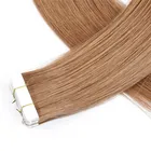 Hair Extension Dropshipping Russian Remy Blonde Human Hair Tape Hair Extension Double Drawn