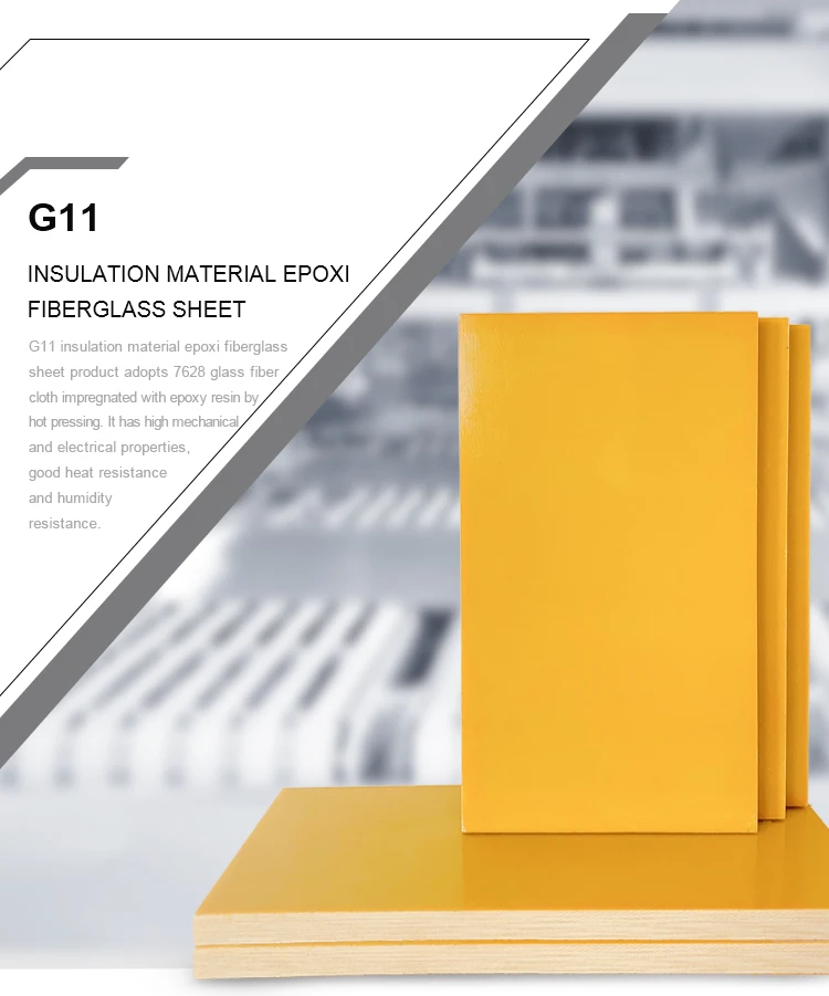 High Voltage and Temperature G11 epoxy resin sheet fiberglass sheet