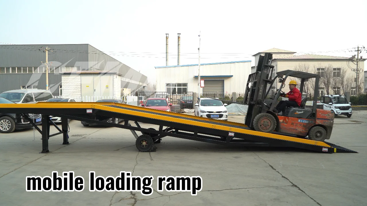 High Quality Loading Dock Leveler Container Yard Ramp Warehouse Ramp