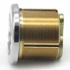 Euro Cylinder Euro Cylinder Euro Market Computer Key Shiny Brass Lock Cylinder