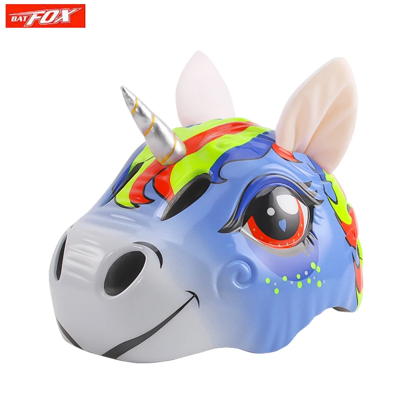 kids unicorn bike helmet