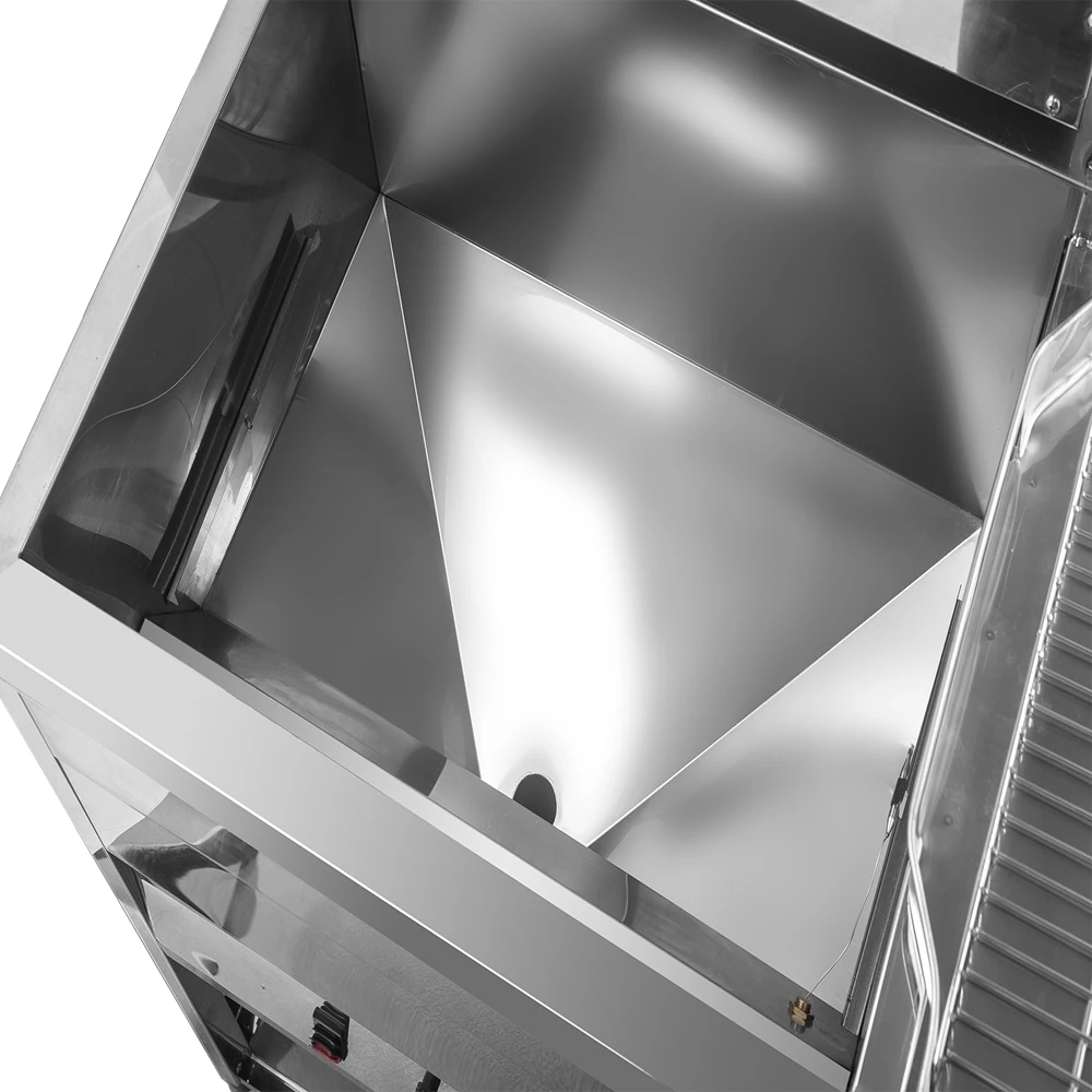 Chinese Manufacturer Timing Stainless Steel Professional Best Choice in Stock Commercial Deep Fryer