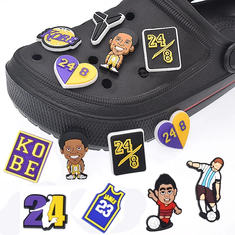 kobe croc charms