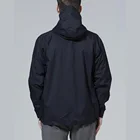 Jacket Men's Mountain Waterproof Jacket Outdoor Waterproof Soft Shell Hooded Jacket Running Hiking Rain Jacket