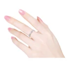 14k Gold Knuckle Rings 2022 Fashion Anniversary Gift 14K 18K 24K Gold Filled Moissanite Knuckle Rings For Women'S