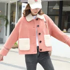 Coat New Fashion Wholesale Sheep Ladies Double-side 100% Wool Handmade Oversized Cashmere Wool Coat Women