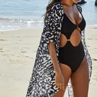 Coverup Beach Summer Chiffon Swimsuit Coverup For Women Chiffon Long Swimsuit Beach Cover Up For Women