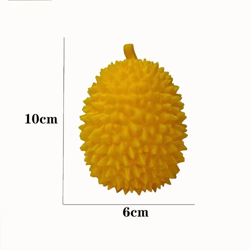 Spongy Bead Stress Ball Toys Squeeze Soft Fruit Shape Sensory Decompression Toy for Adult Kids Fidget Squishy Decompression Toys
