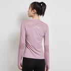 Running Mash Splicing Yoga Shirts Women Long Sleeve Yoga Tops Running Sports Shirts For Women
