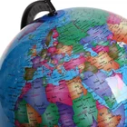 Hot Sale Custom Map 10inch 25cm Rotation PVC Globe For Home School OEM Ball Logo Style Packing