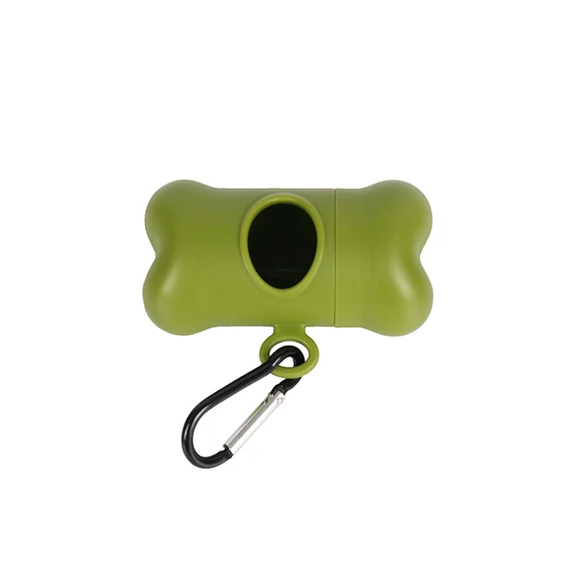 high quality pet accessories supplier nontoxic nickel free poop bag carrier portable dog poop bag holder for travel and walking