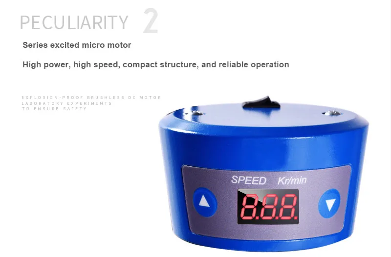 40L Lab High Shear Blender Cosmetic Homogenizer Emulsion Mixer Rotor Stator Emulsifying Machine for Cosmetic/Cream/Food