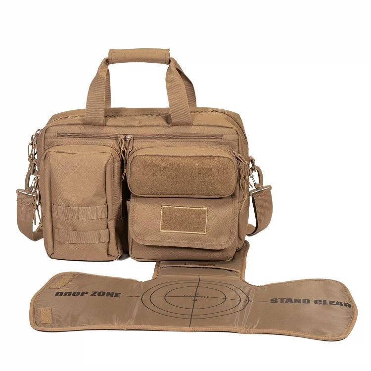 Mummy Dad Diaper Bag Messenger Military 