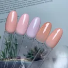10 Polish Free Sample 10 Colors Get Nude UV Gel Polish Wholesale OEM/ODM Beautiful Gel Nail Polish For Nail Art