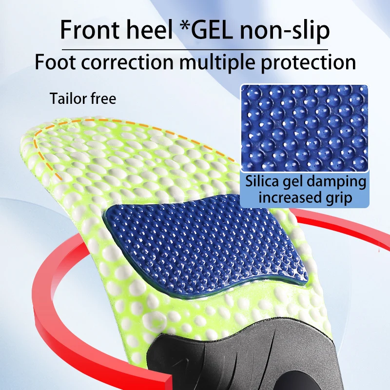 PU Gel Popcorn Orthopedic Arch Support Insole Collapsed Arch Orthopaedic Correct Valgus Pedis Pronation Orthotic Inserts PU Gel Popcorn Orthopedic Arch Support Insole Collapsed Arch Orthopaedic Correct Valgus Pedis Pronation Orthotic Inserts