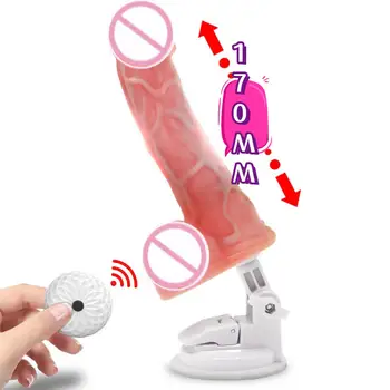 Intelligent Constant Temperature Suction Cup Artificial Dildo Handheld Female Sex Masturbation Adult Products