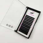 Eyelashes Lash Supplier 0.15mm CC Curl Siberian Mink Fur Flat Eyelashes With Own Brand Lash Packaging Box