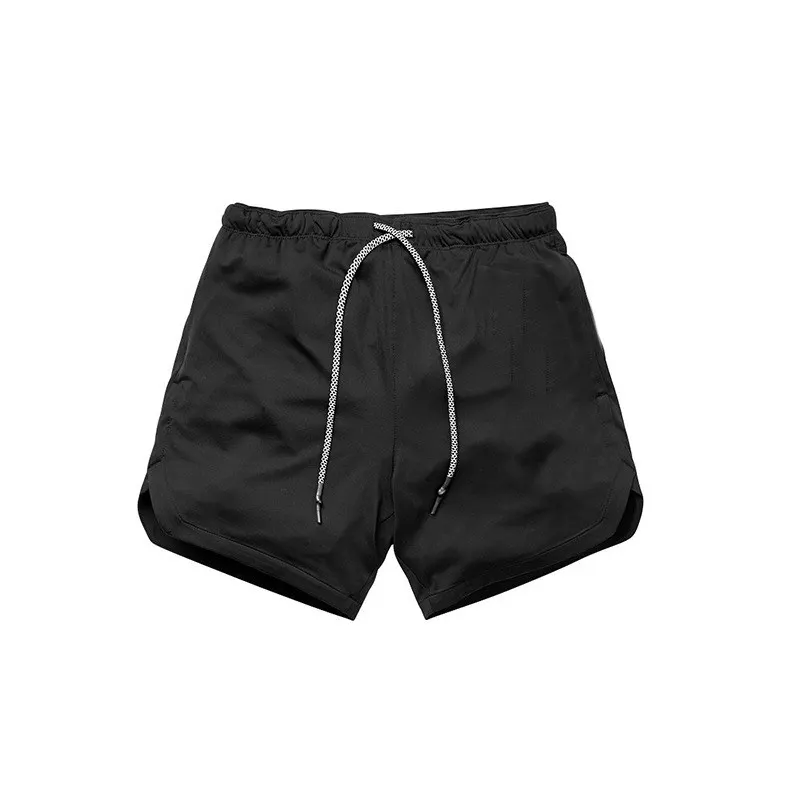 Summer Men Jogger Shorts Casual Solid 
