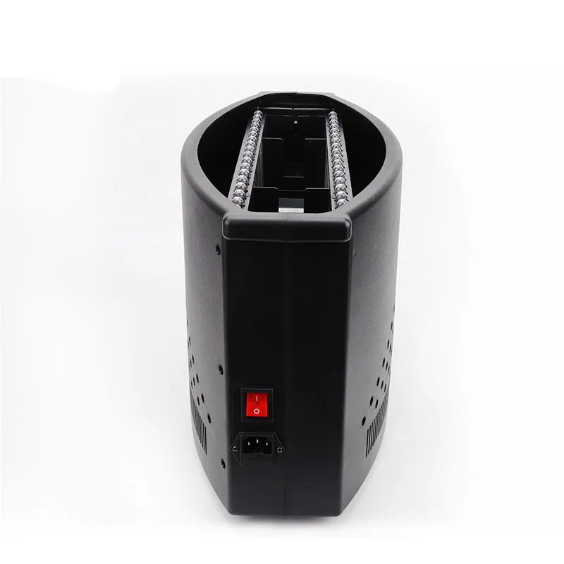 Double Blower 1.5m Silk Cloth Fire Flame Light LED DJ Stage Disco Holiday Background Red Electric Fake Flame Effect Machine