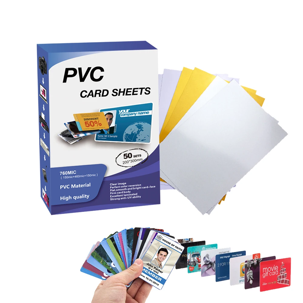 No-Laminated PVC ID Name Card Material 