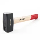Stone Sledge Sledge Hammer Bleached Wooden Handle Wood Martillo Masonry Break Stone Stoning Sledge Hammer