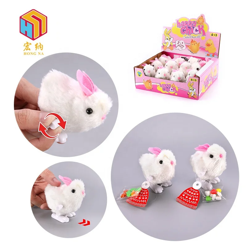 white rabbit candy plush