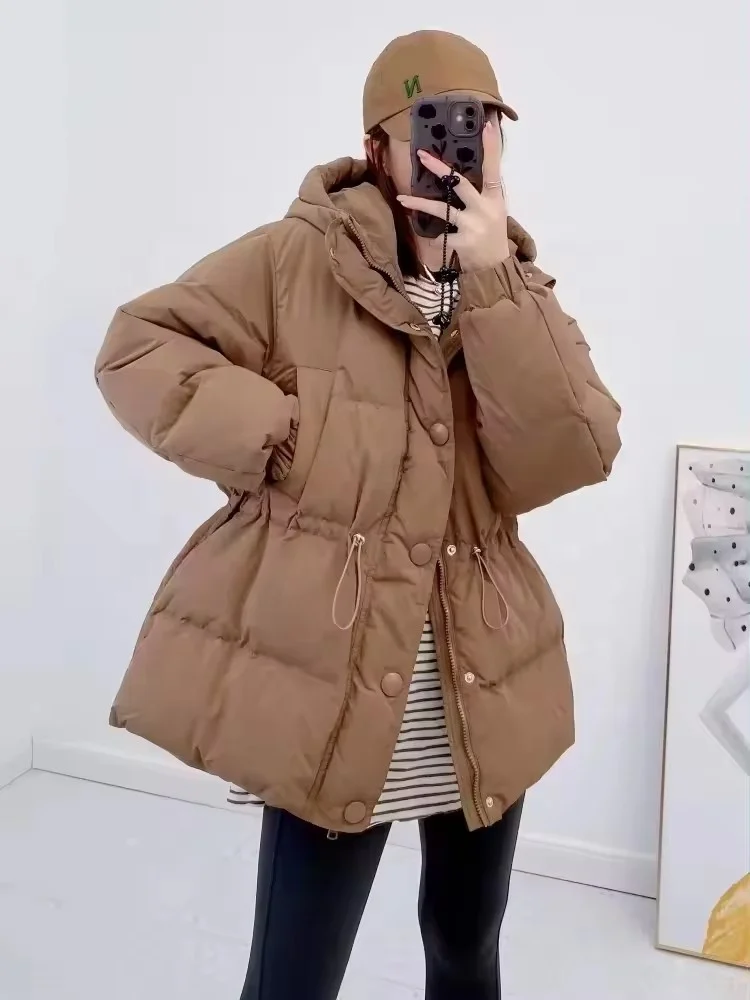 Women's Packable Puffer Jacket Warm Short Down Alternative Coat Windproof Outerwear Jacket