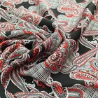 Printed Silk China Professional Dobby CDC Printed Washable Stretch Silk Fabric