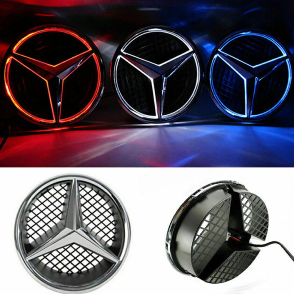 Custom 5d Auto Logo Led Light Car Grille Emblem Car Front Logo Badge