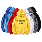 Hoodie Women Hoodie And Sweatshirt Custom Solid Color Organic Cotton Hoodie Women Pullover Sweatshirt