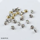 Rhinestones Jingxin Rhinestones Chaton Glass Stones Big Crystal Point Back Rhinestones Wholesale