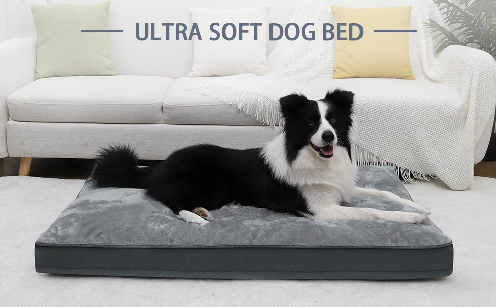 product large sized orthopedic dog beds pet beds for dogs with removable cover-46