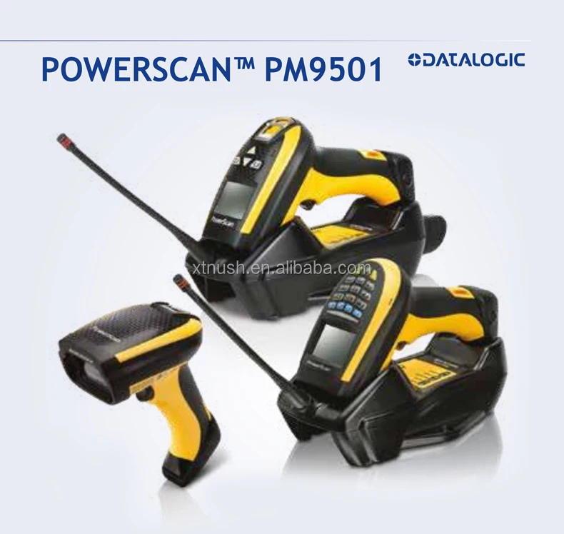 Original Datalogic PM9501-DHP433RB High Performance Industrial Rugged Wireless 433MHZ USB IP65 2d Bar Code Scanner QR Code