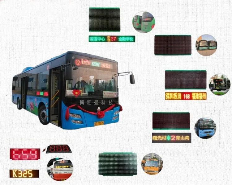 bus led display 14