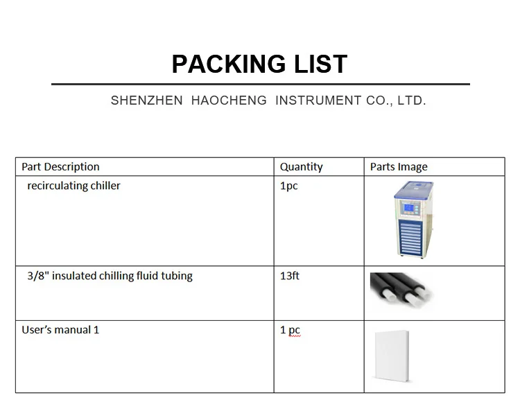 Glycol Water Recirculating Chiller, USA, 110V, 400w - detail 12