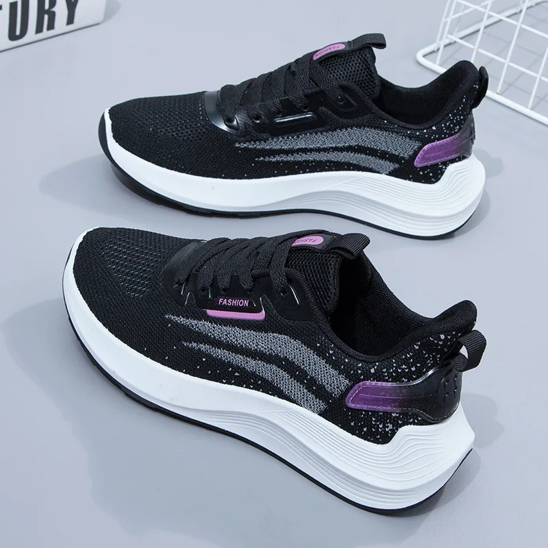 Hot selling OEM/ODM Light Weight outdoor running breathable sports women walking shoes