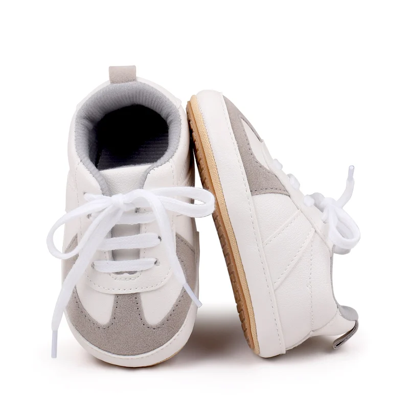 High Quality Lightweight Court Sneakers Anti-Slippery Prewalker Toddler Baby Shoes for Boys Hot Selling Design for Spring Autumn supplier