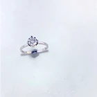 Cubic Zirconia Cubic Zirconia Engagement Rings Girls Birthday Gift Gold Plating Ring Women