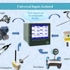 Color Recorder Paperless Temperature Chart Recorder KH300G: Universal 16 Channels Color Paperless Recorder Paperless Temperature Chart Recorder