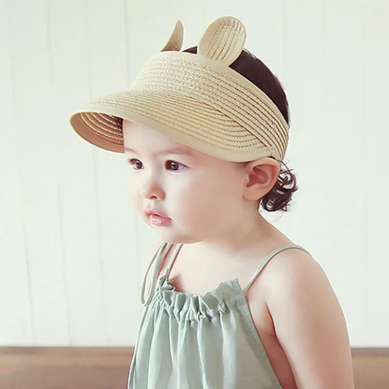 Cute Kids Summer Sun Visor Cap Bucket 