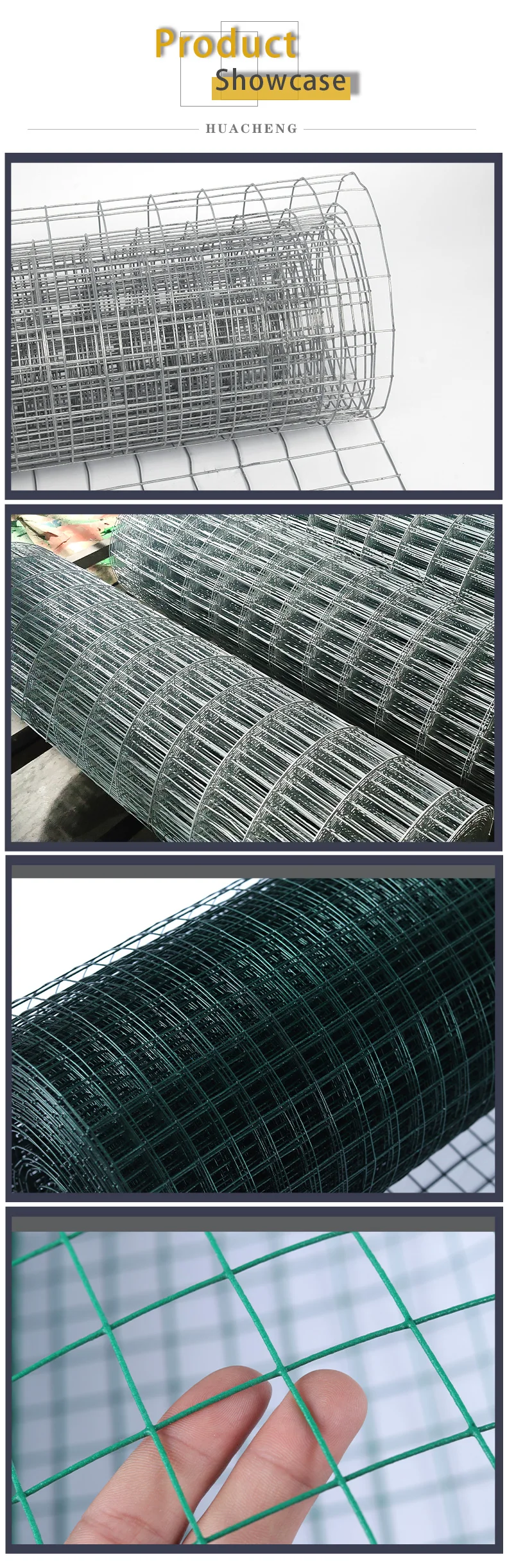 Farm hot galvanizing welded wire mesh Livestock welded wire mesh fence  Concrete welded wire mesh rolls