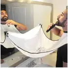 Capes Men Shaving Cloth Design Hair Cutting Capes Hair Salon Cut Apron
