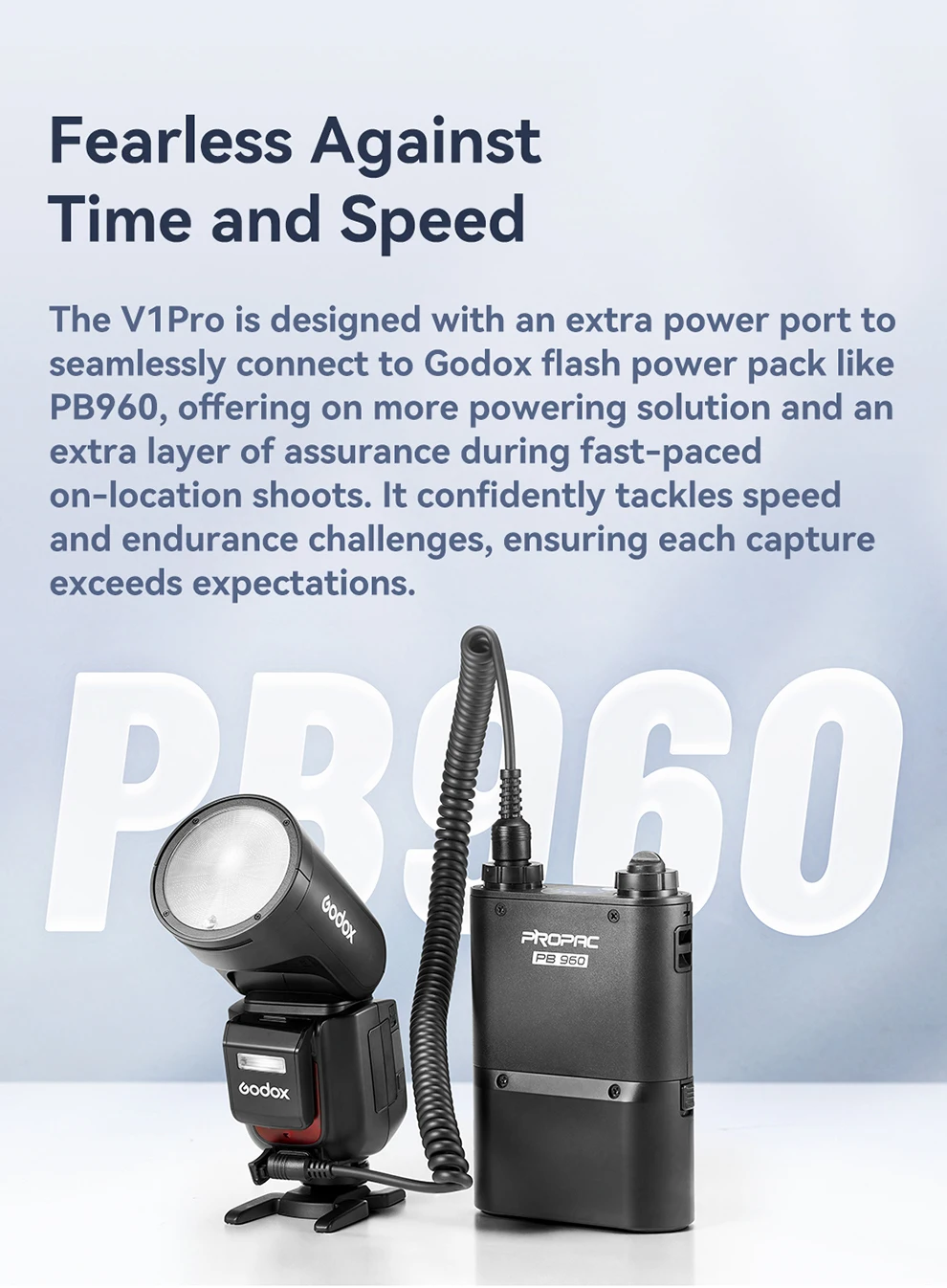 Godox V1 Pro V1pro Ttl Li Ion Round Head Camera Flash Wireless