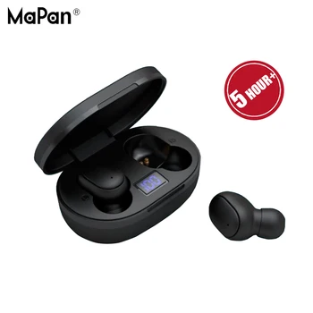 Free Shipping Wholesale TWS Wireless Stereo Mini In Ear Buds Magnetic Noise Canceling Hifi Sport Bluetooth Earphone
