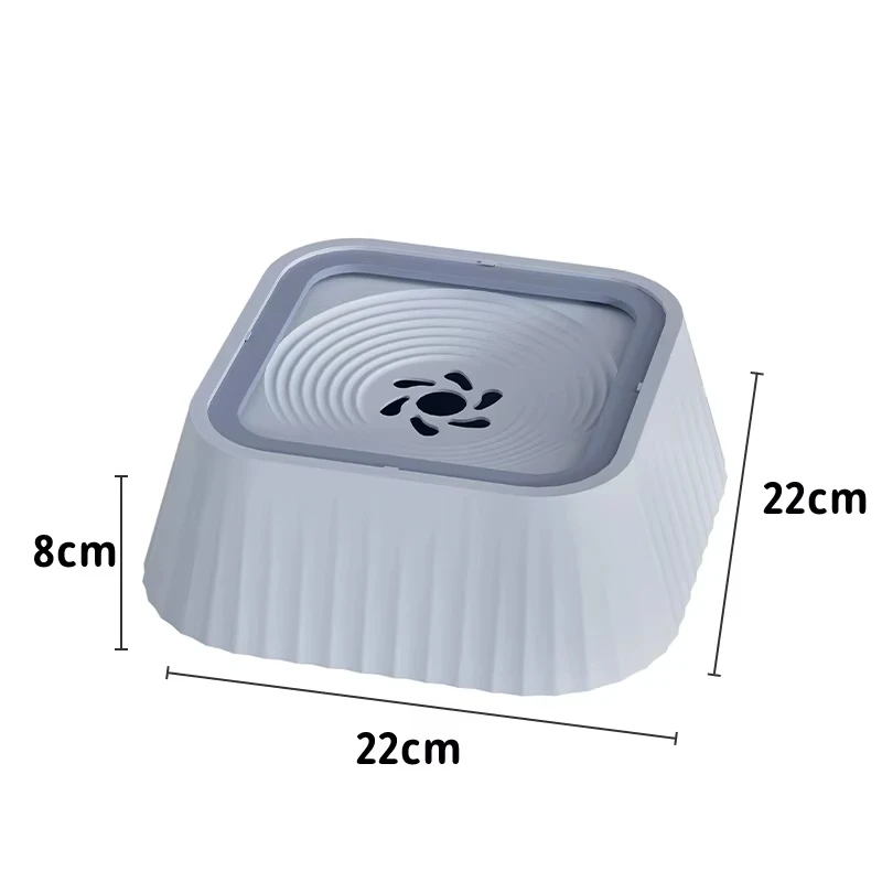 New Dog Water Bowl Non-wet Mouth Cat Neck Guard Dog Buoyancy Birdbath Pet Floating Drinker Pet Products supplier