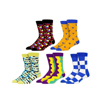 KT3-A289 best brand 100 % pima cotton socks without spandex made in China for usa jacquard unisex generic sock